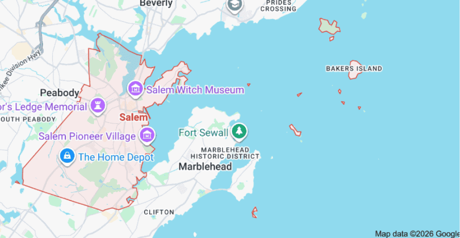 Service Area Map Mindful Dog 